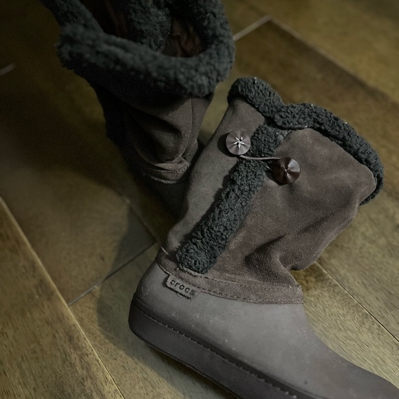 Crocs women’s boots size 6 - Picture 4 of 5